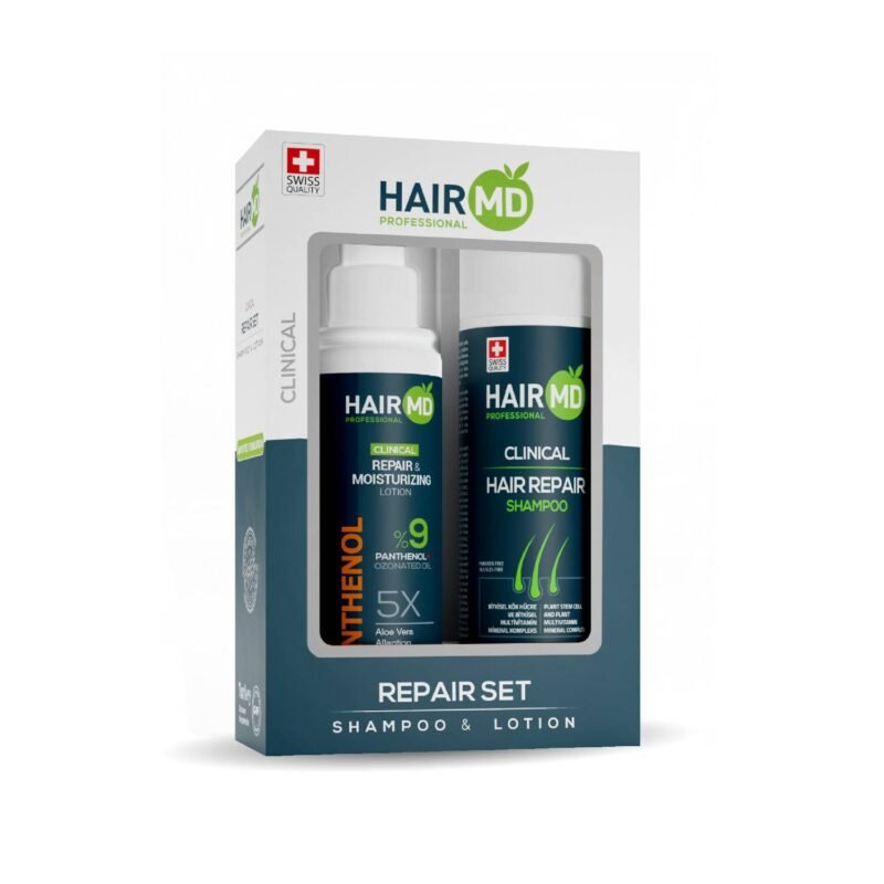 HairMD Clinical Repair Set (Shampoo ml + Panthenol % Lotion ml)